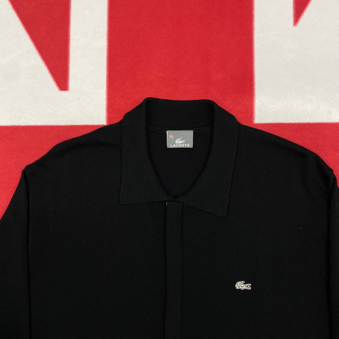 라코스테 니트집업 100 상품이미지3