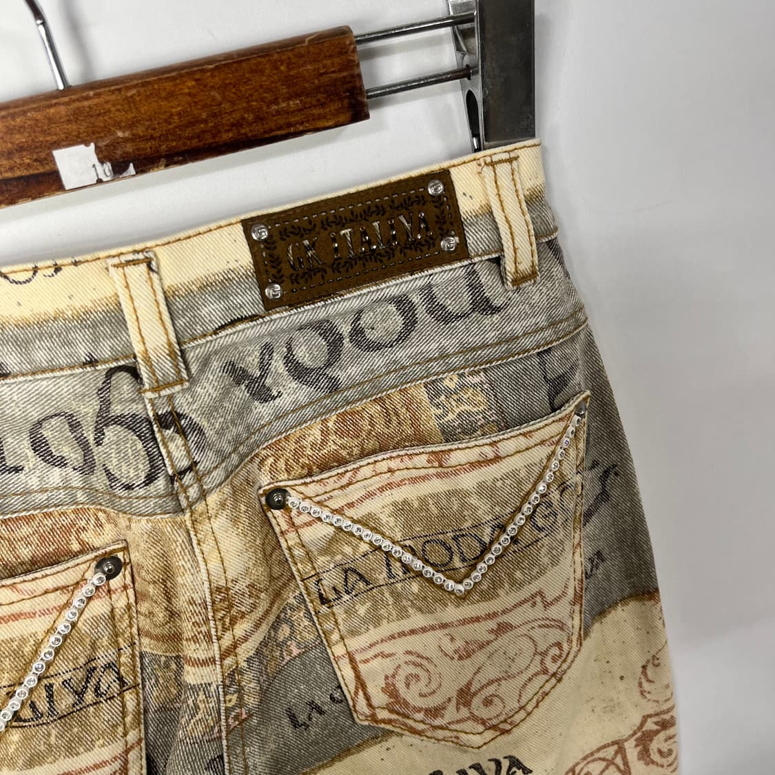 [GK] 지케이 자카드 데님팬츠 상품이미지5