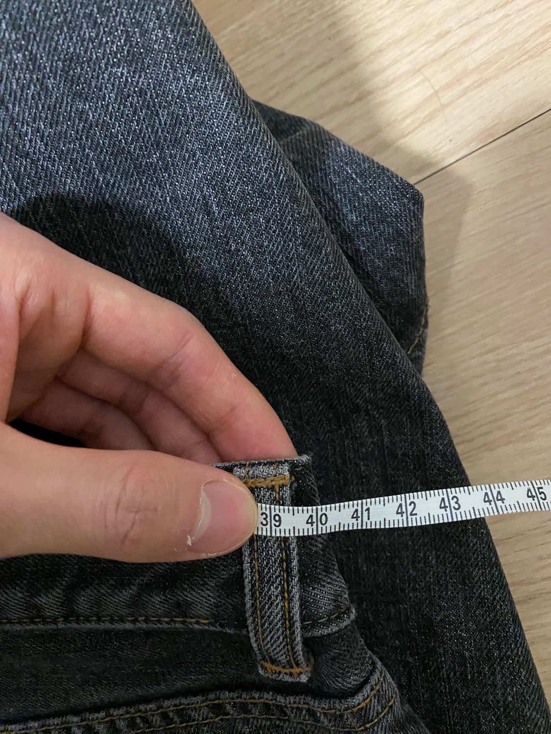 [S] 꼼데가르송 옴므 데님 팬츠 상품이미지2