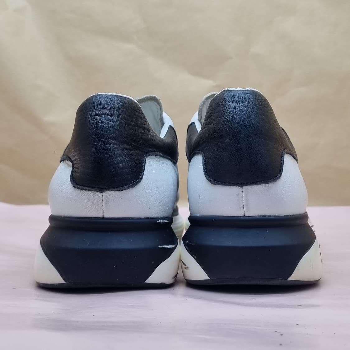 미소페 남성 가죽스니커즈 255 상품이미지4