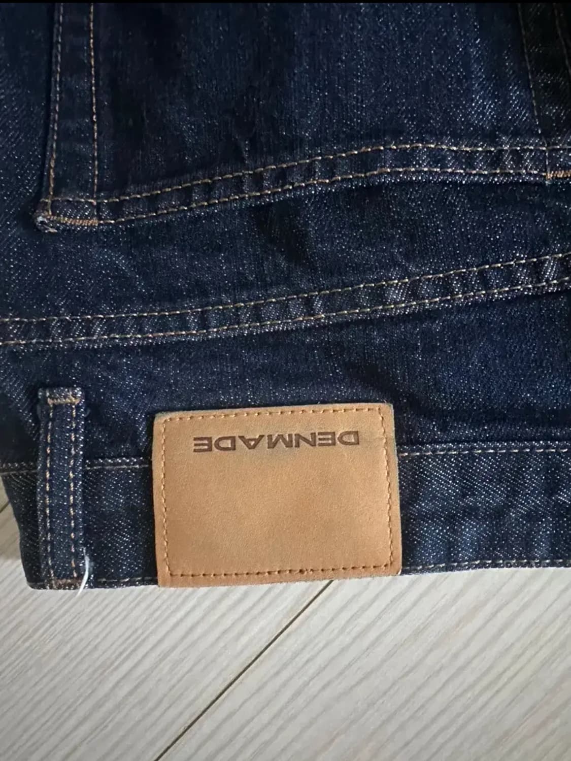 덴메이드 셀비지 와이드 데님 M 상품이미지5