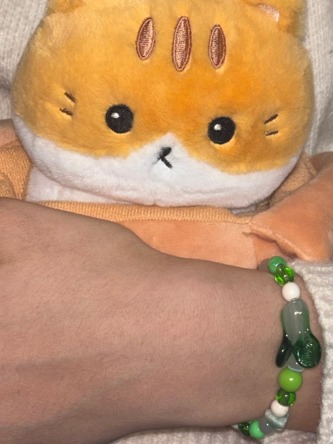 [핸드메이드] 배추 비즈팔찌 상품이미지2