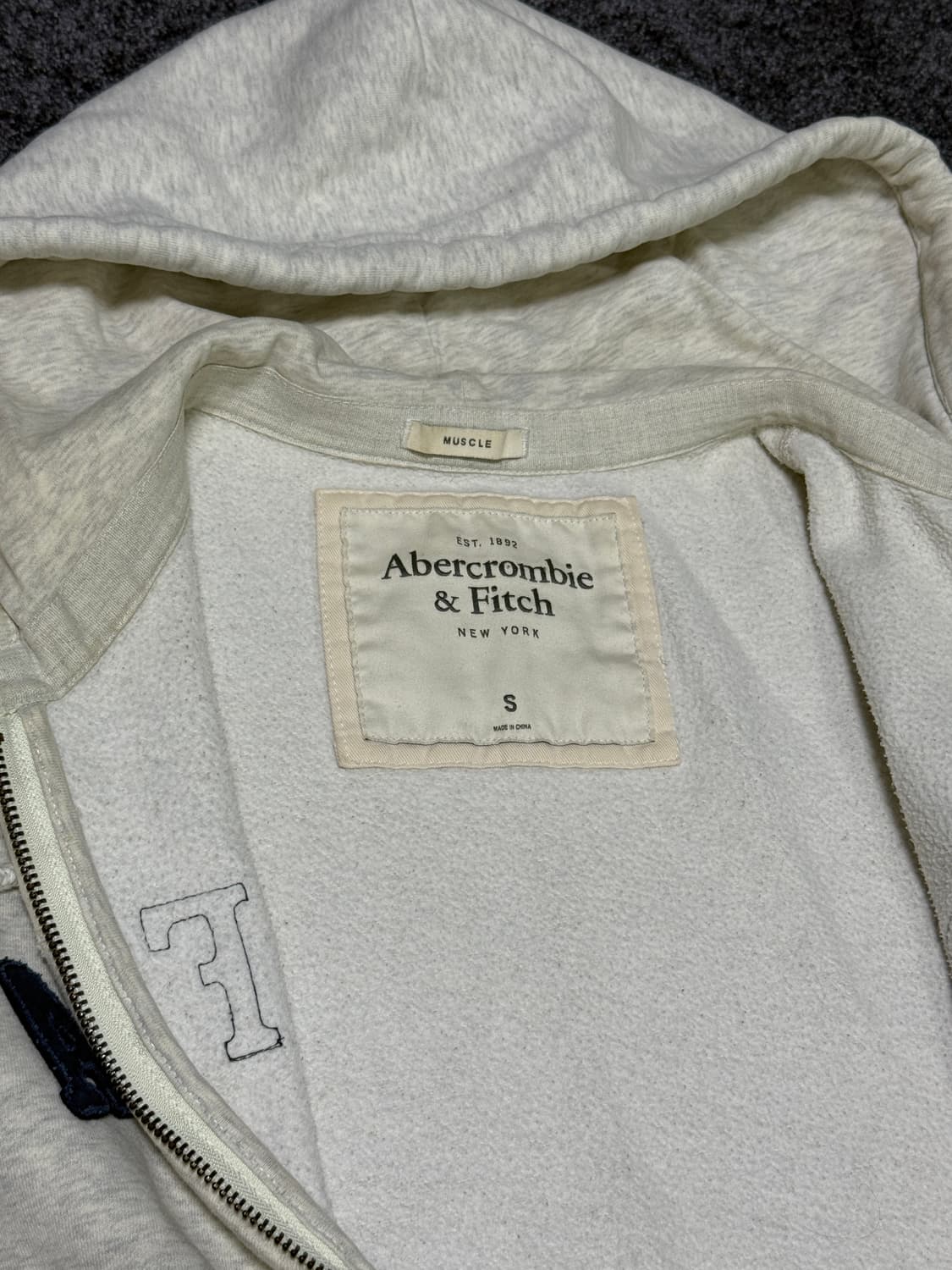 아베크롬비 후드집업 S 상품이미지2
