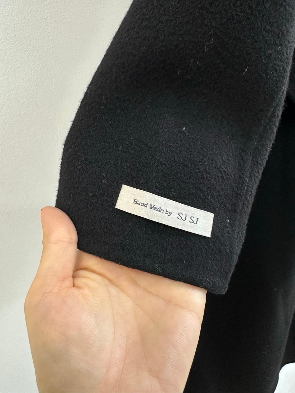 한섬 sjsj 캐시미어 블랜딩 양모 코트 상품이미지3