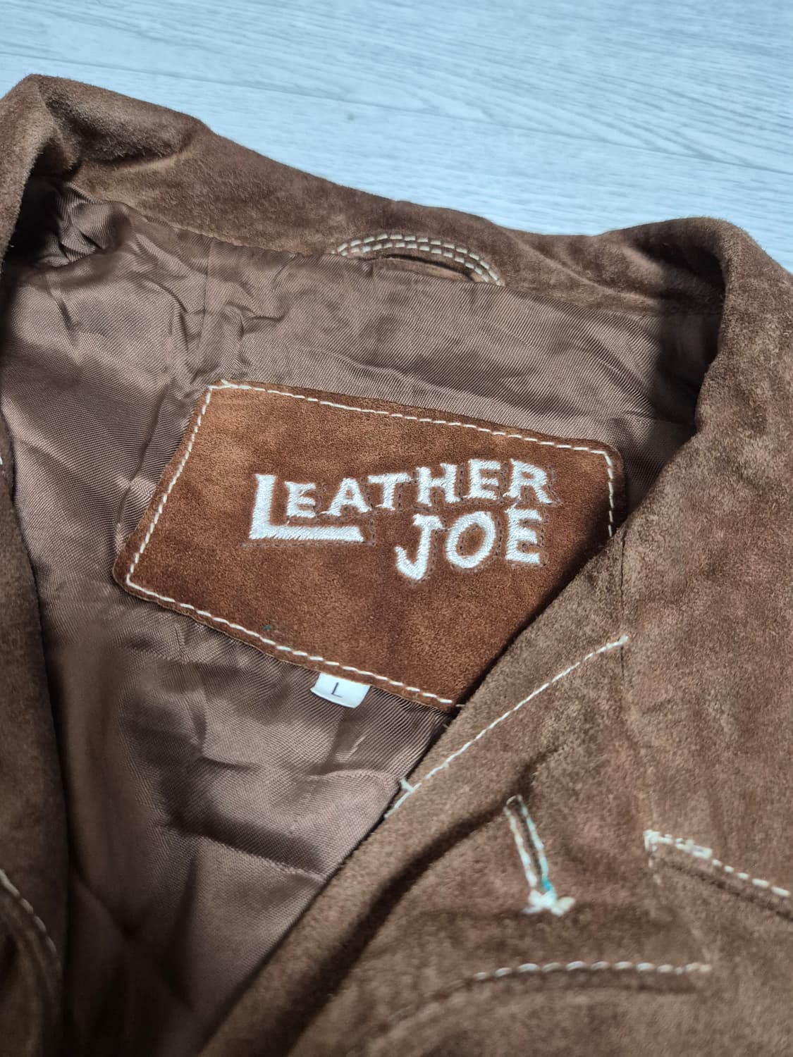 80s Leather Joe made in italy 3세대 레더자켓 상품이미지3