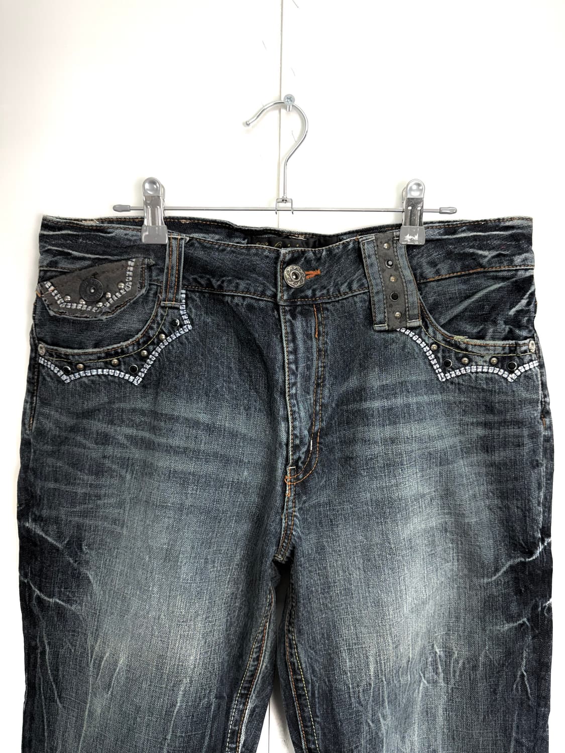 oririn 펑크 데님 팬츠 상품이미지2