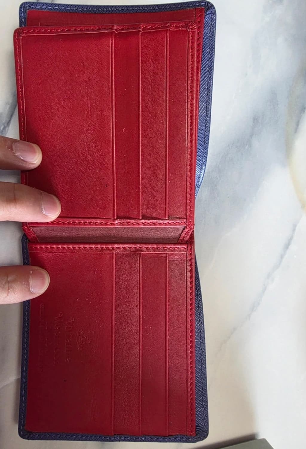 비비안웨스트우드 코발트 반지갑 상품이미지6