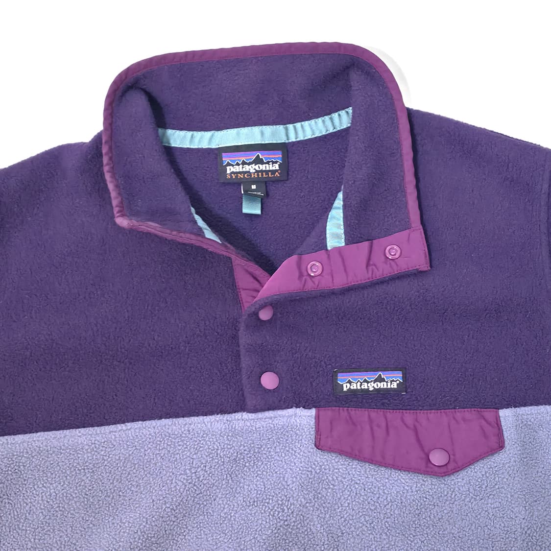 [W/M] 파타고니아 신칠라 스냅티 퍼플 상품이미지4