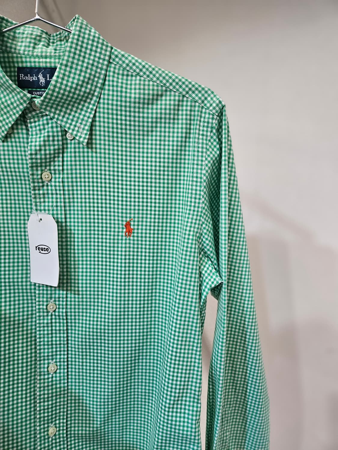 폴로랄프로렌 깅엄체크 셔츠 상품이미지4