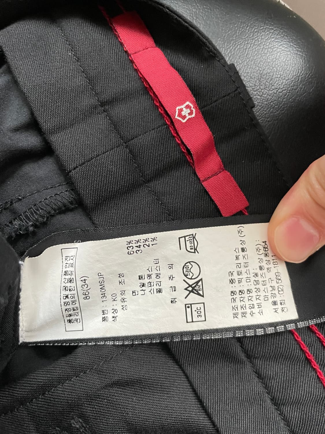 빅토리녹스 택티컬 스판 얇은 바스락 아웃도어 카고 팬츠 반바지 _ 블랙 상품이미지10