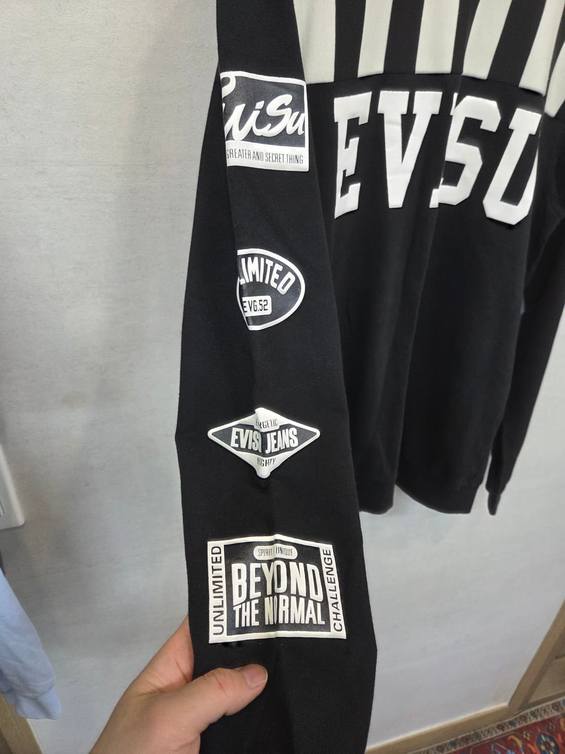 에비수 멀티 빅로고 맨투맨 m 상품이미지4