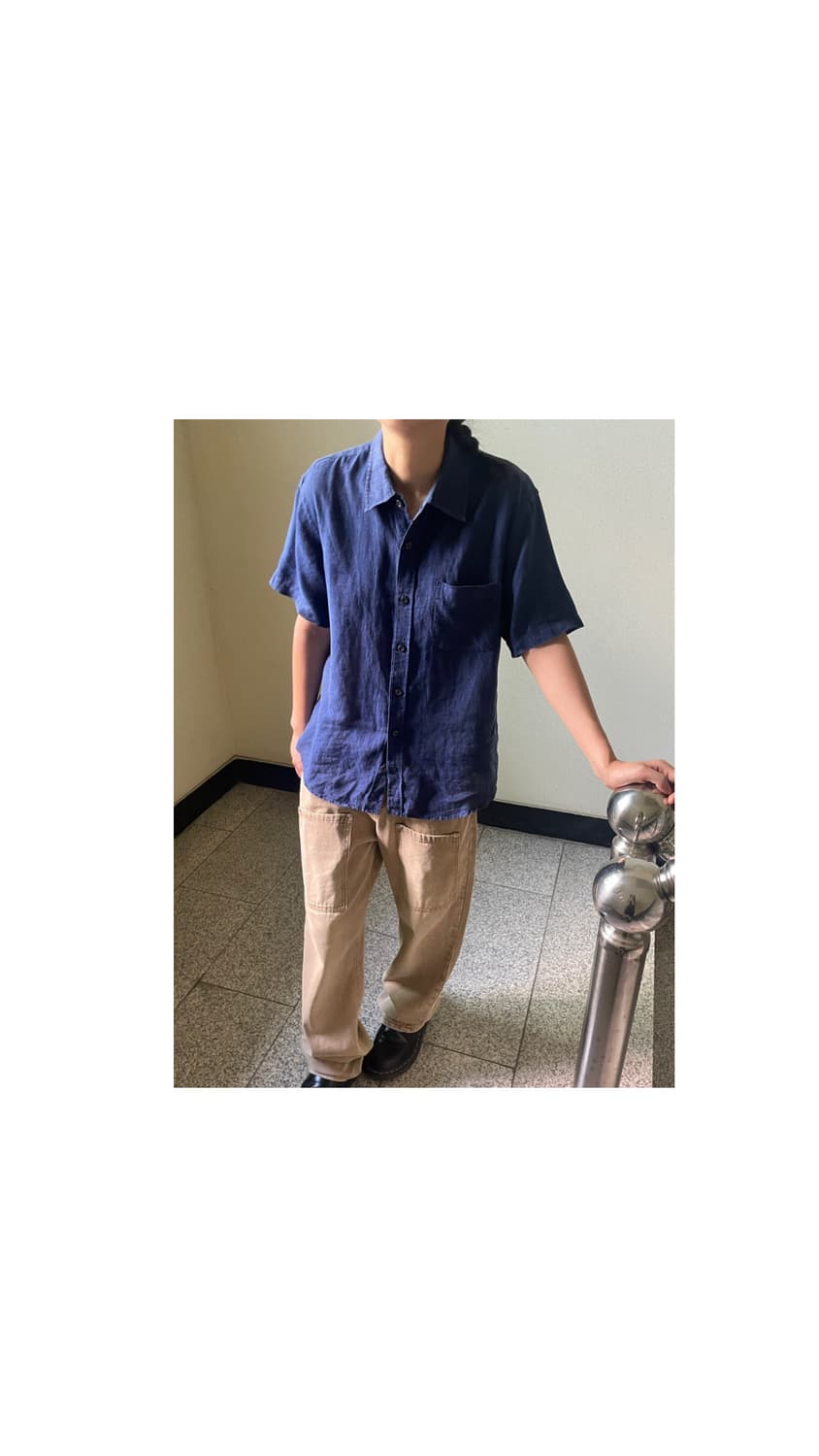 D'HOMME A HOMME linen shirt 상품이미지8