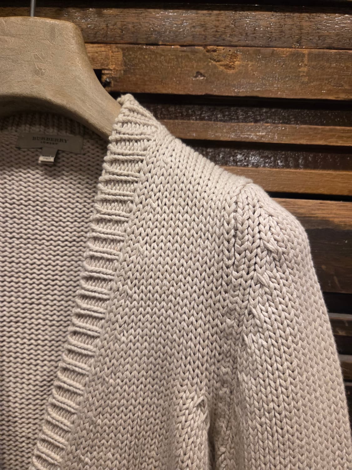 버버리 여성 가디건 상품이미지2