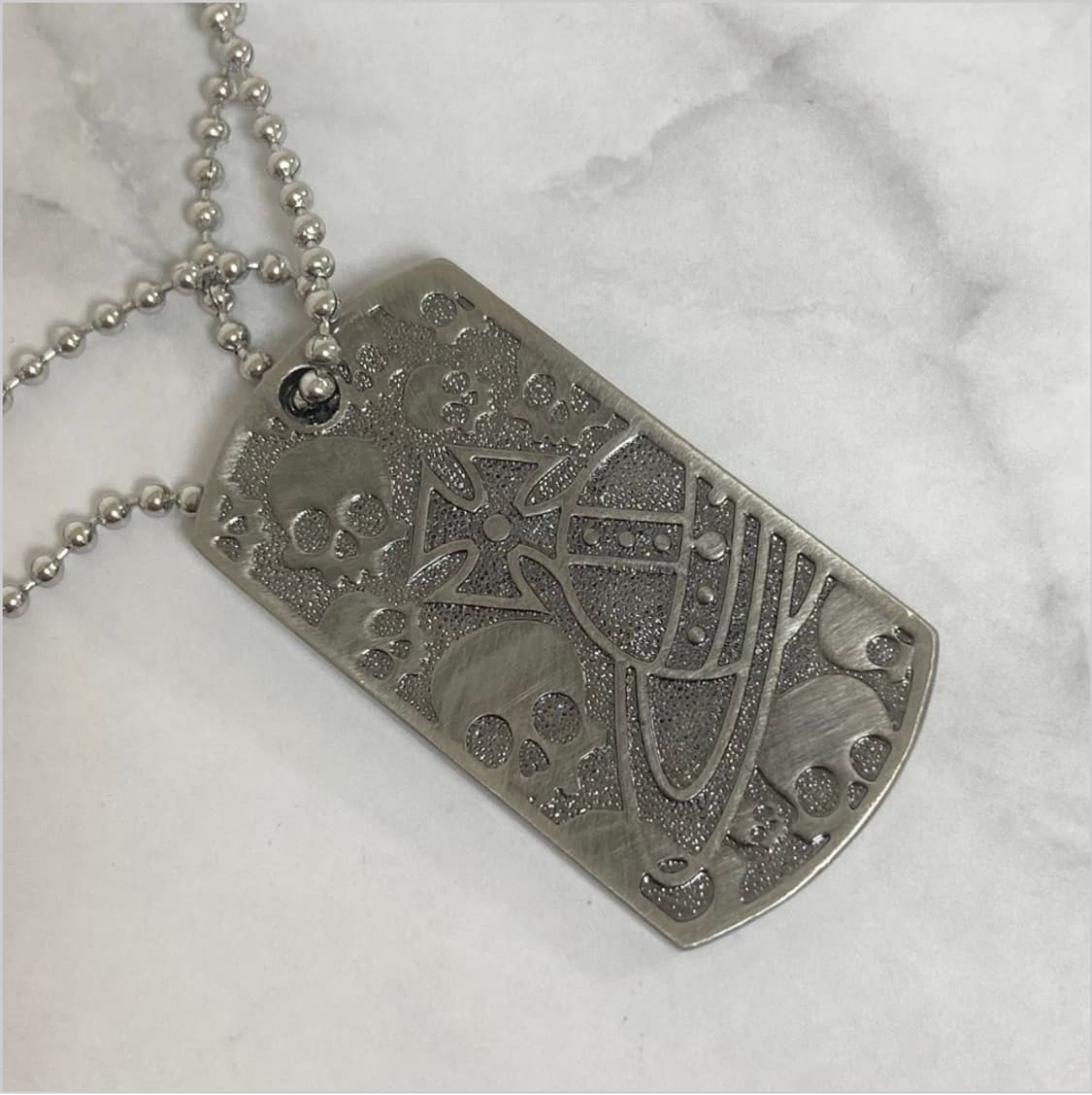 비비안웨스트우드 아카이브 도그택 군번줄 팬던트 목걸이(새상품) 상품이미지6