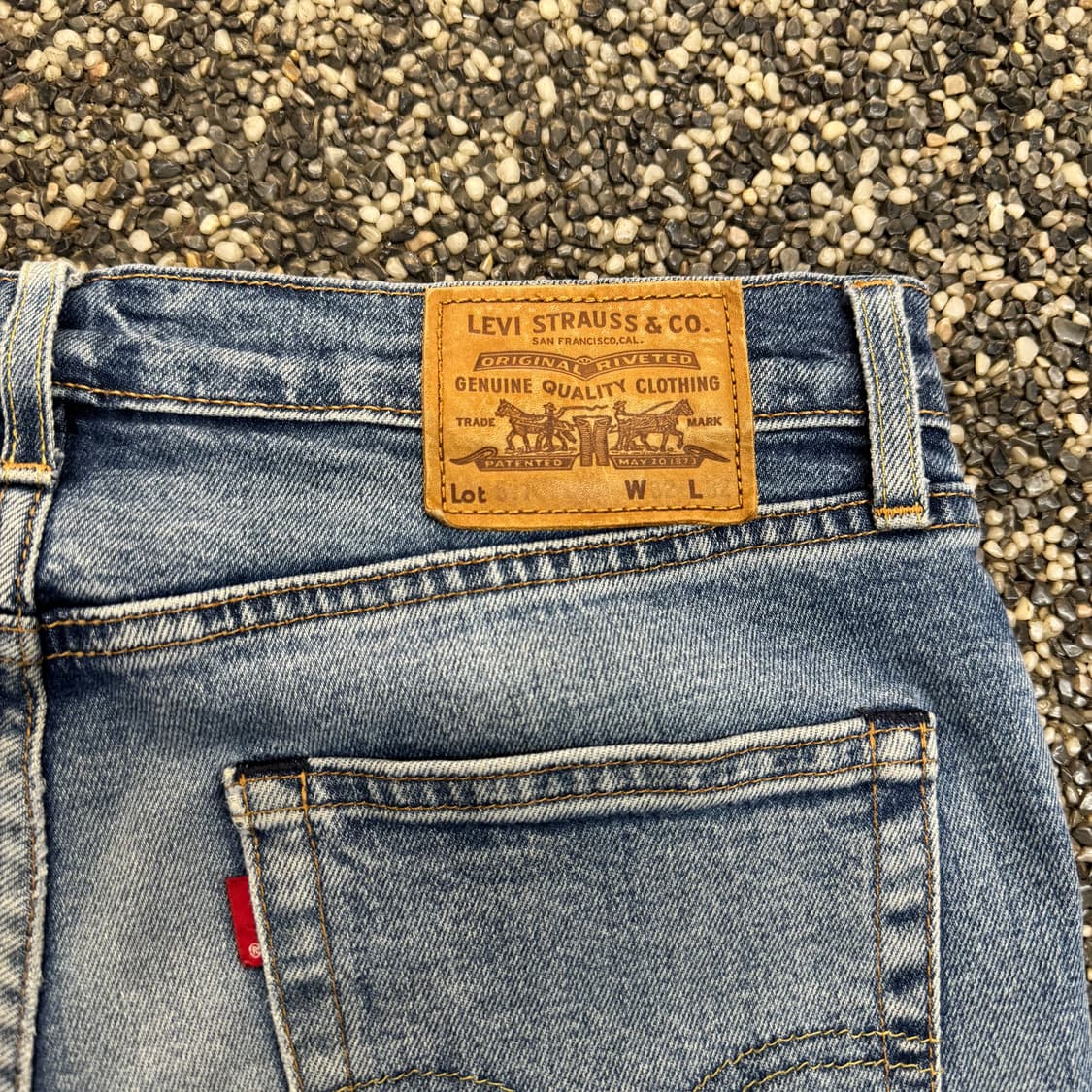 리바이스 511 중청 쇼트 데님 (32)   상품이미지3