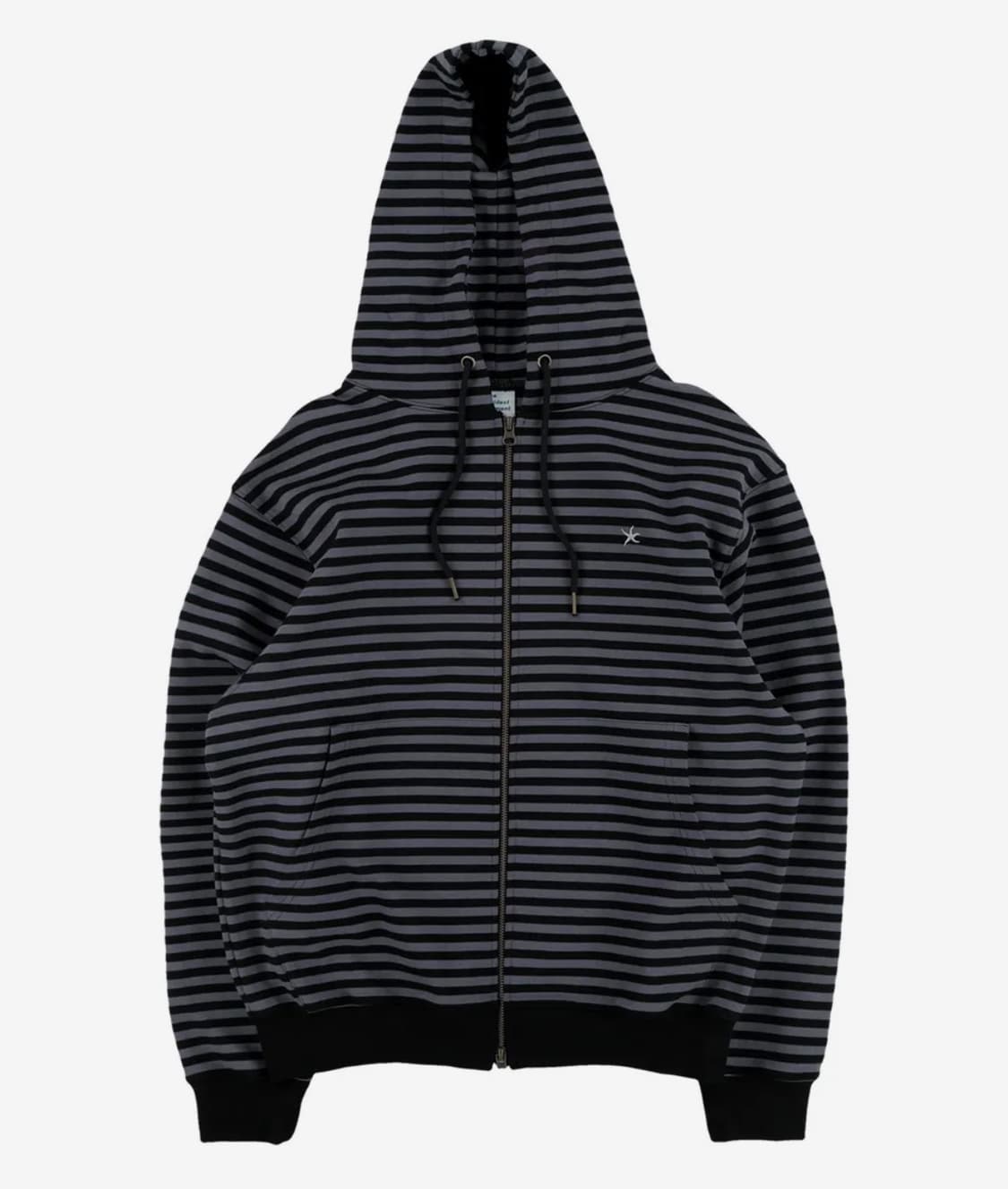 더콜디스트모먼트 TCM stripe hooded zip-up 상품이미지1