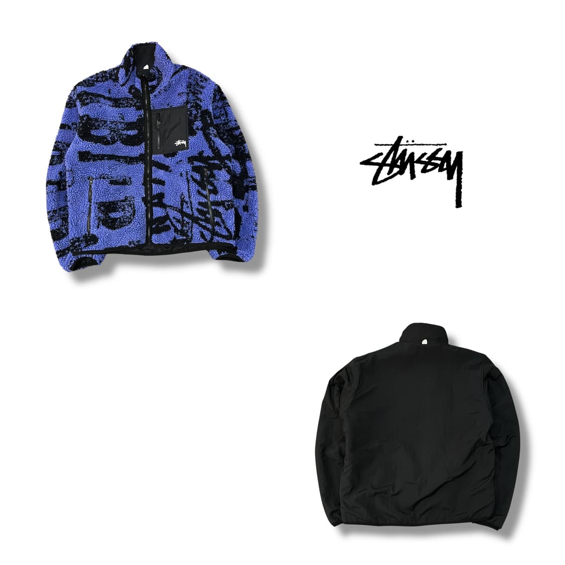  스투시 리버시블 플리스 집업 y14223 상품이미지1