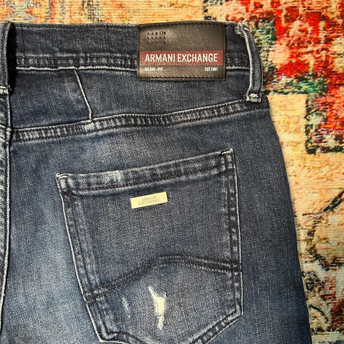 [31] 아르마니 익스체인지 슬림핏 데님 팬츠 상품이미지7