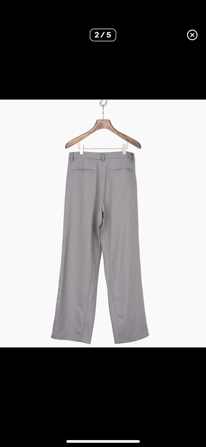 Aieul grey trouser 48size 상품이미지2