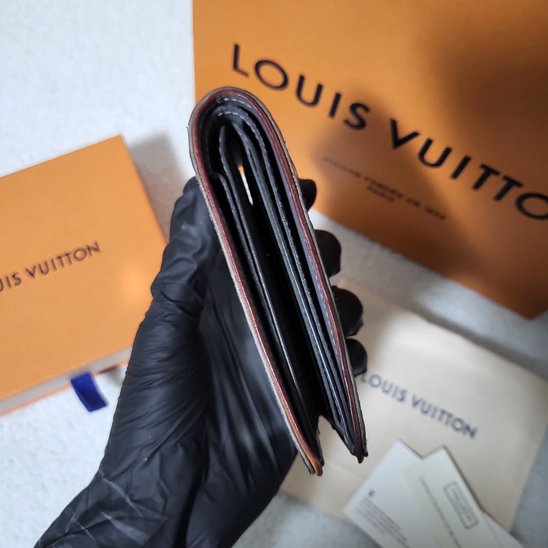 [한정판/풀구성] 루이비통 모노그램 미러 슬렌더 반지갑  상품이미지6