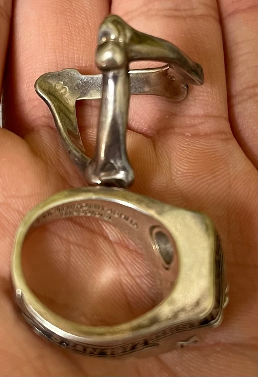 솔로이스트 링 일괄 판매 (루비 스컬링, 본 쉐잎 링) 상품이미지4