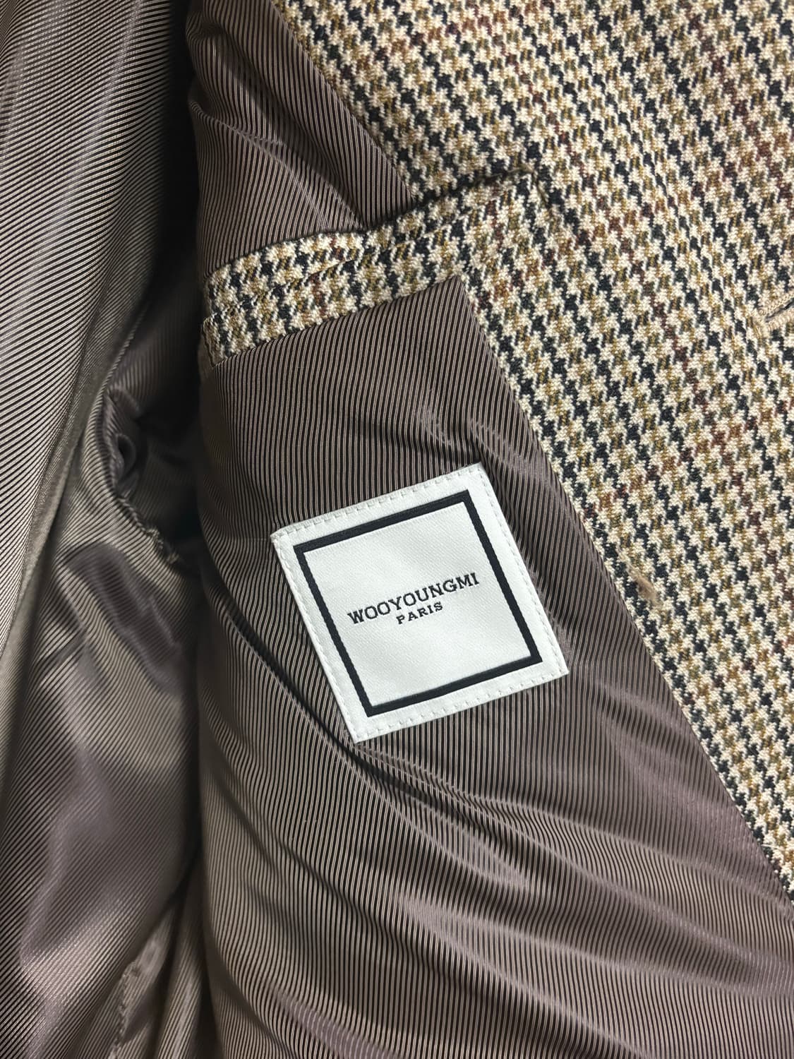 (48) 우영미 하운드투스 오버사이즈 체크코트 상품이미지5