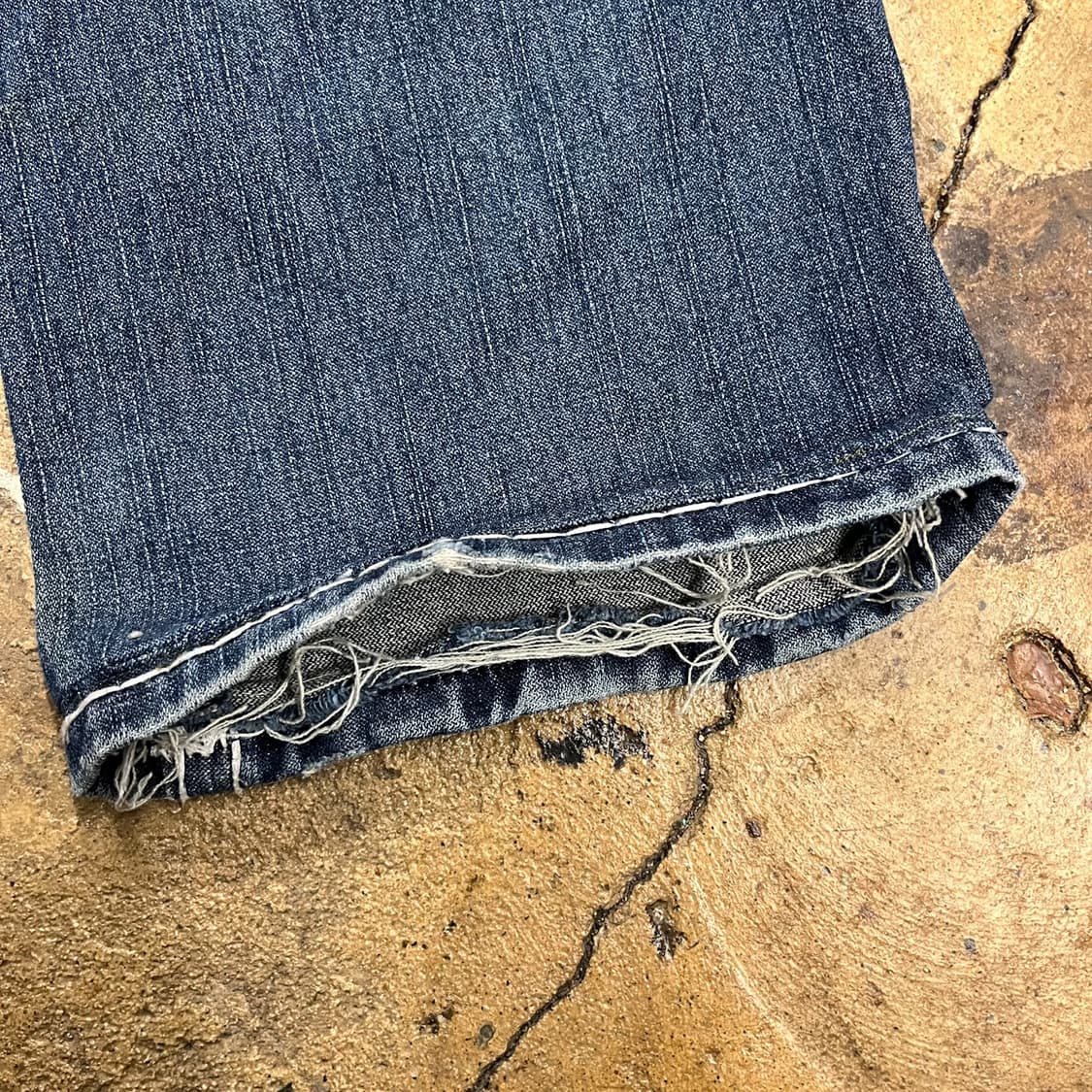 [정품/32] 트루릴리젼 스티치 데님 청바지 b17 상품이미지6