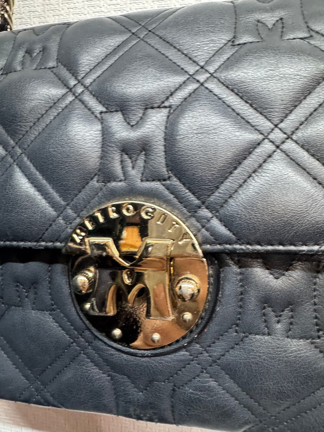 메트로시트 로고 퀄팅 체인 숄더/크로스백 상품이미지2