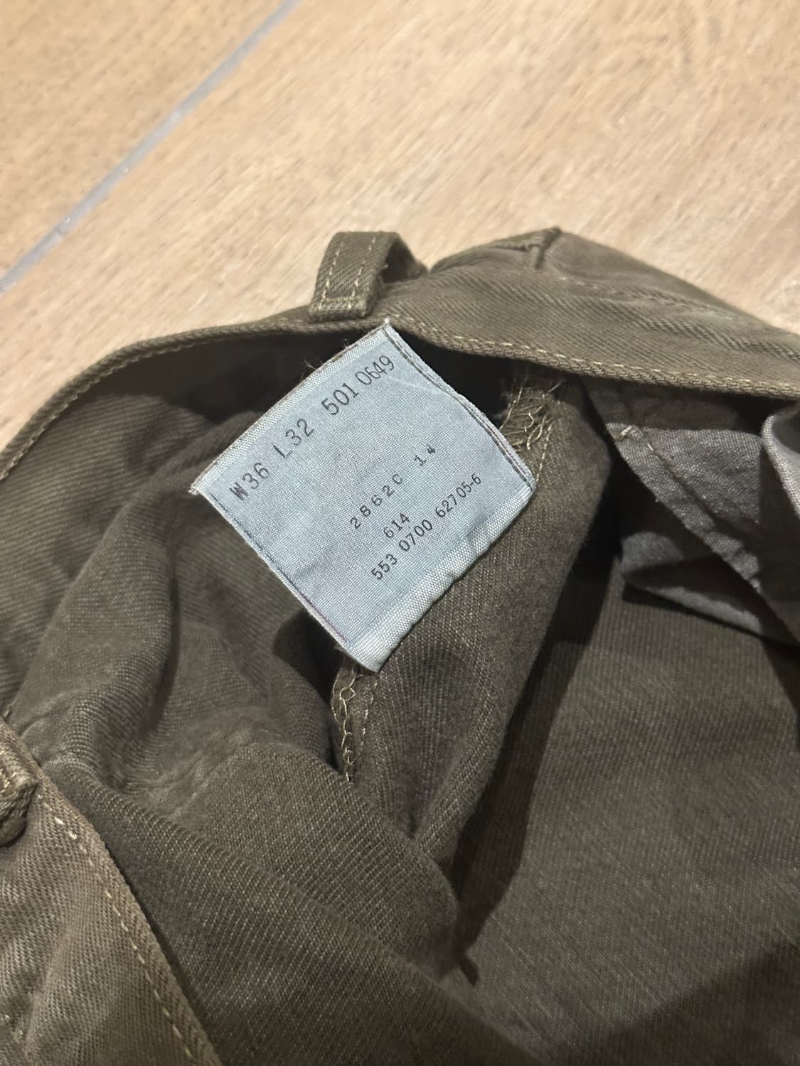 빈티지 리바이스 501 상품이미지6