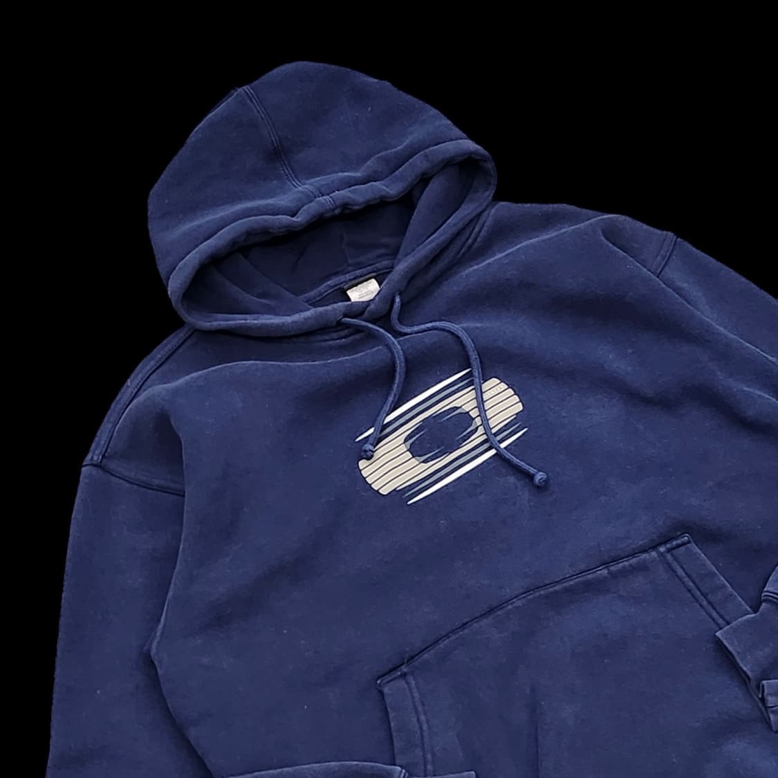 오클리 네이비 빅로고 후드티 상품이미지2