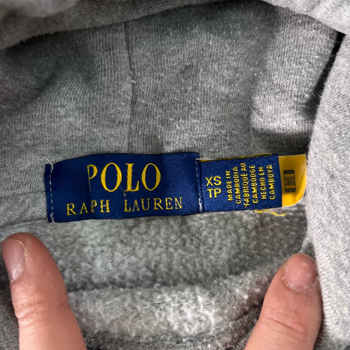 W 95 폴로랄프로렌 신형라벨 스몰포니 후드티 상품이미지3