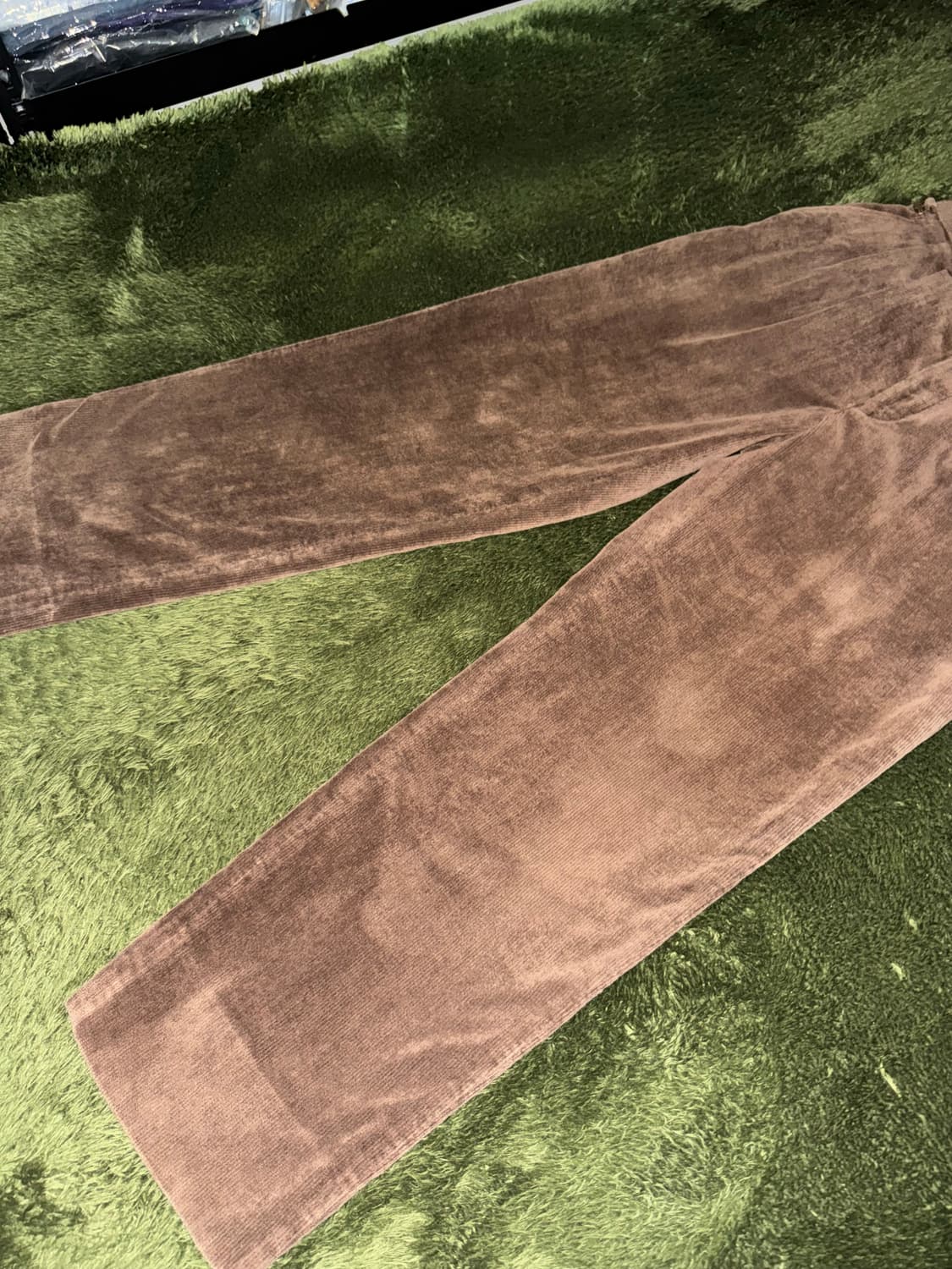 [3] 00s 라코스테 재팬 릴리즈 코듀로이 투턱 트라우저 브라운 상품이미지6