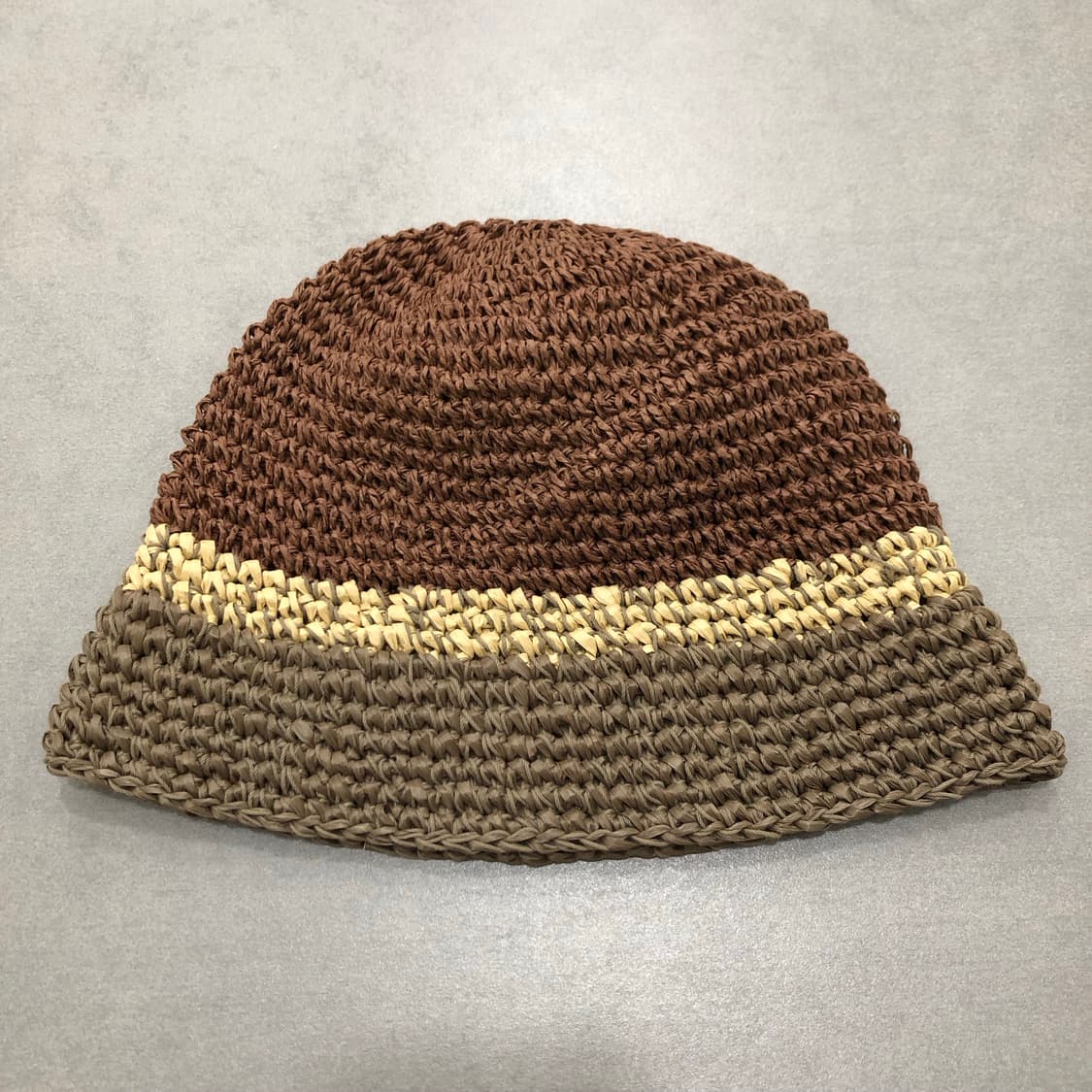 미수아바흐브 misu a barbe 핸드메이드 스트로우 여름 버킷햇 모자 상품이미지3