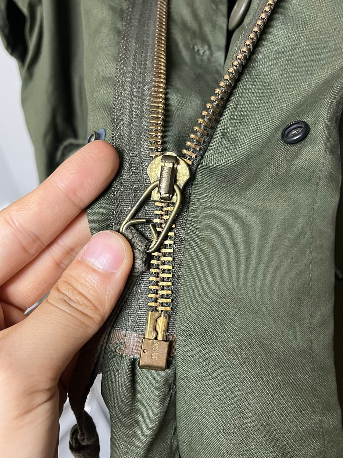 M65 피쉬테일 파카 오리지널 개파카 L 상품이미지4