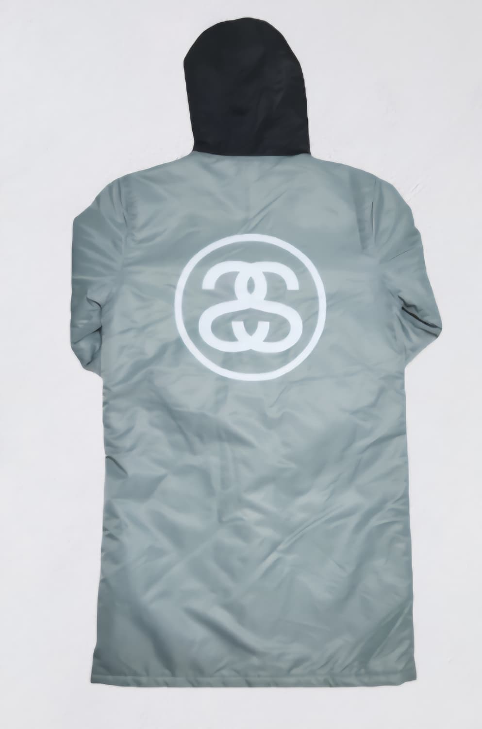 Stussy 스투시 후드 시그니처 빅로고 롱패딩 돕바(XL) 상품이미지2