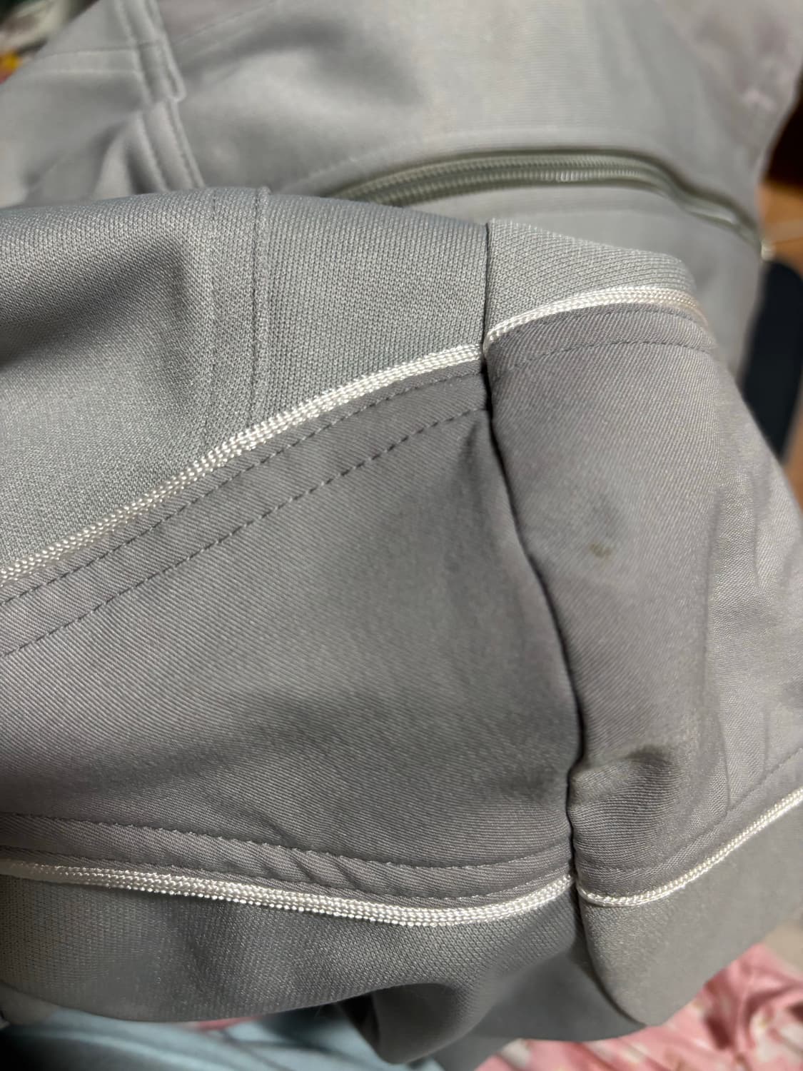 오호스 Epaulet Jersey Jacket Grey 져지 상품이미지2