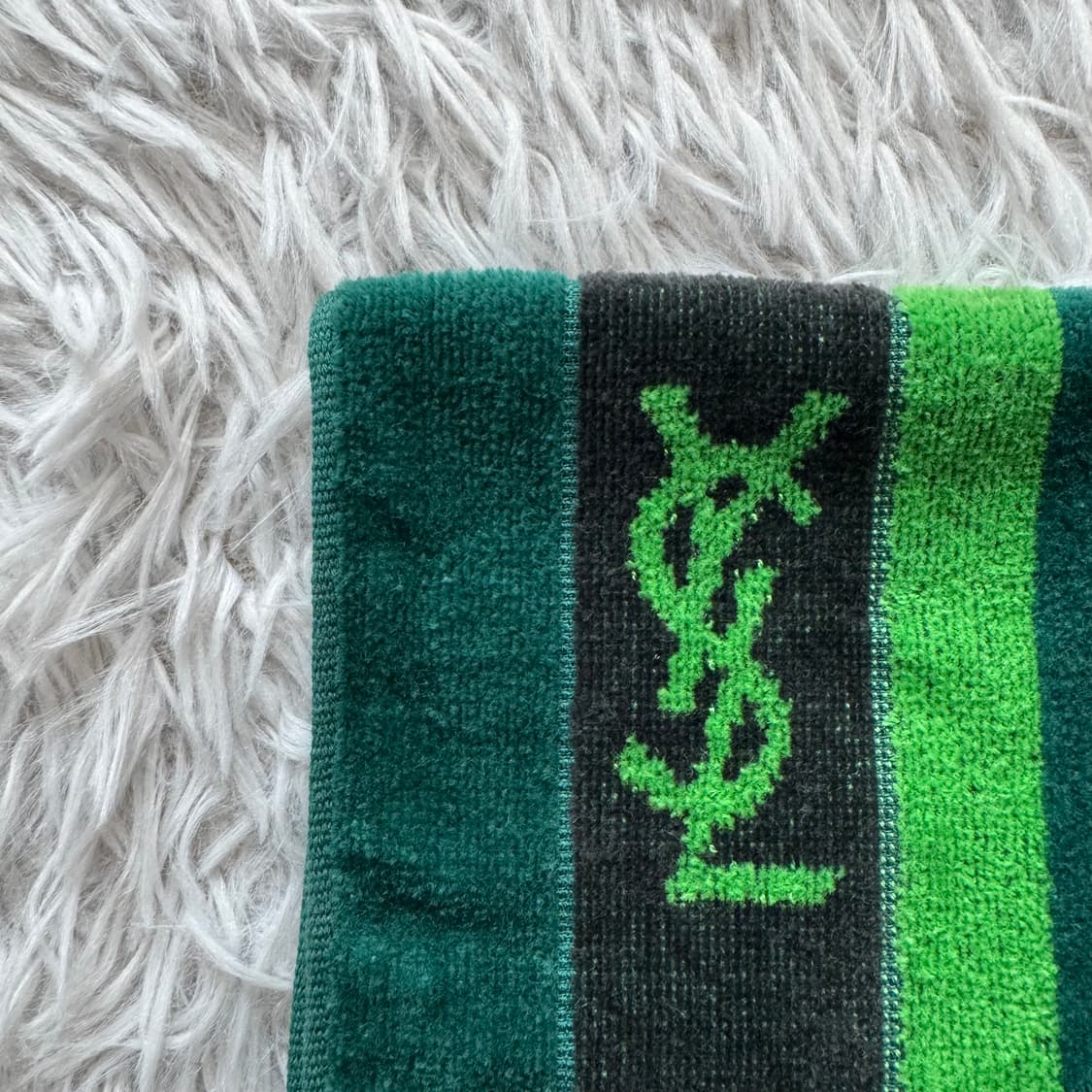 YVESSAINTLAURENT 일본빈티지 손수건 입생로랑 수건 타올 F 상품이미지1