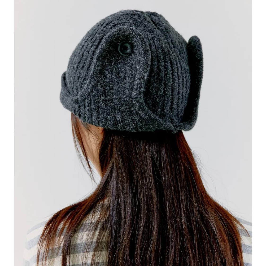 오피쉬 비니 차콜 상품이미지2