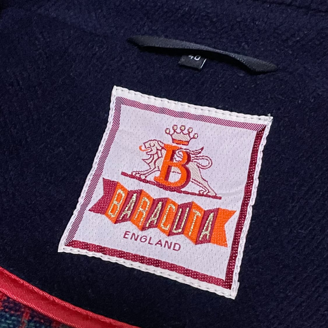 Baracuta 바라쿠타 더블페이스 더블코트 40 상품이미지9