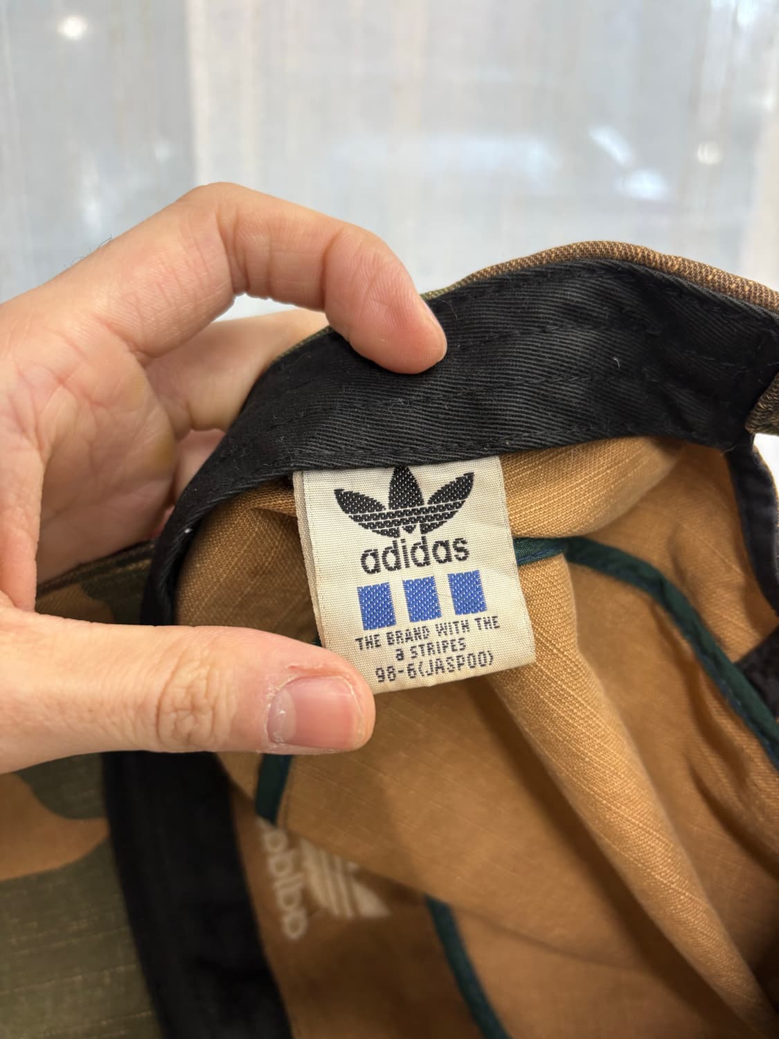 00s 아디다스 밀리터리 카모 볼캡 모자 상품이미지5