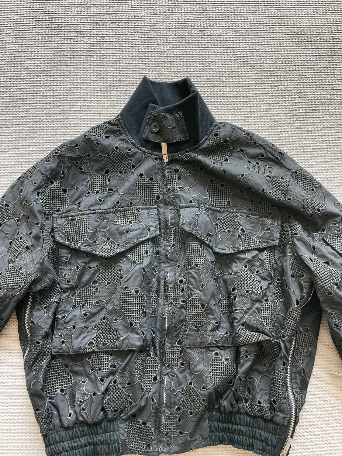 사카이 레이스 봄버 상품이미지3