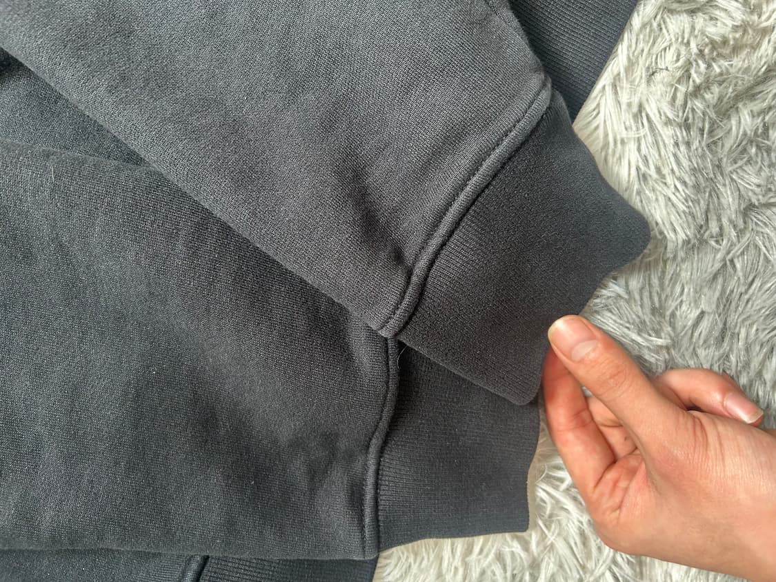 스톤아일랜드 맨투맨 블랙 기모 XL 상품이미지7