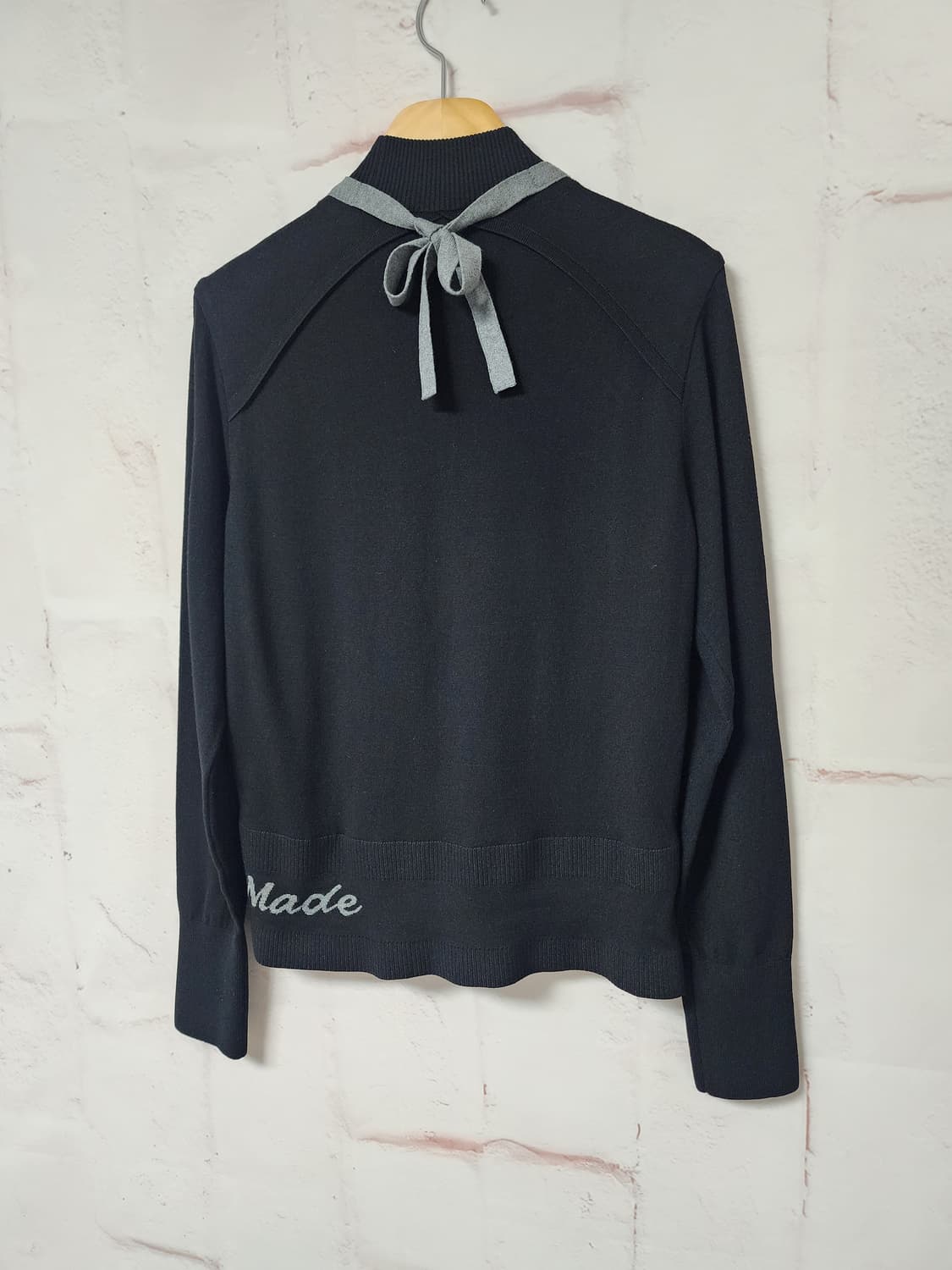 테일러메이드 블랙 여성 골프 니트 상품이미지2