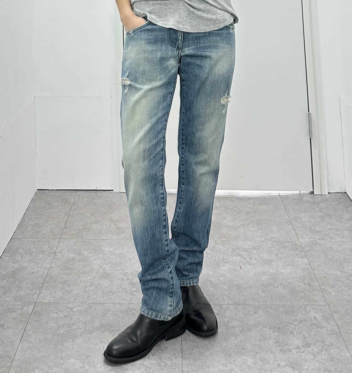 Dolce & Gabbana destroyed denim pants 상품이미지1