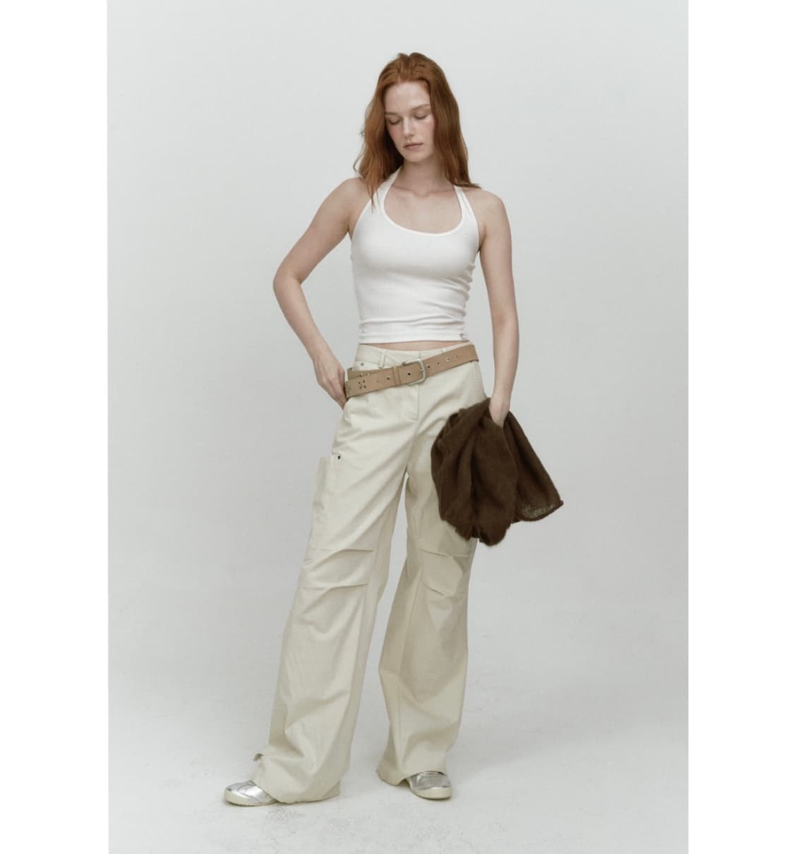 아수라 레더 스터드 벨트 상품이미지3