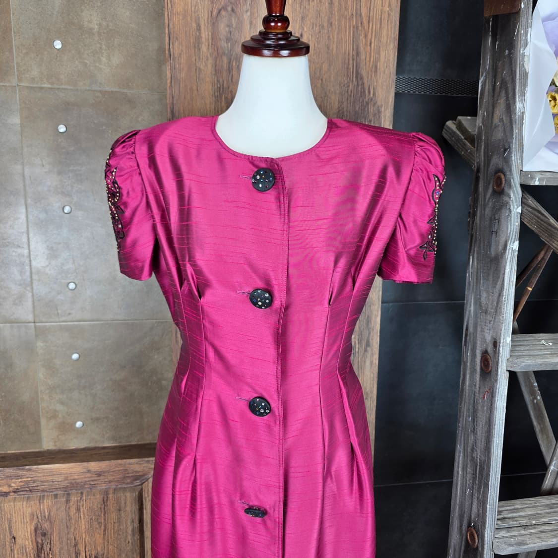 GK ITALIA 핫핑크 블링 원피스  상품이미지2