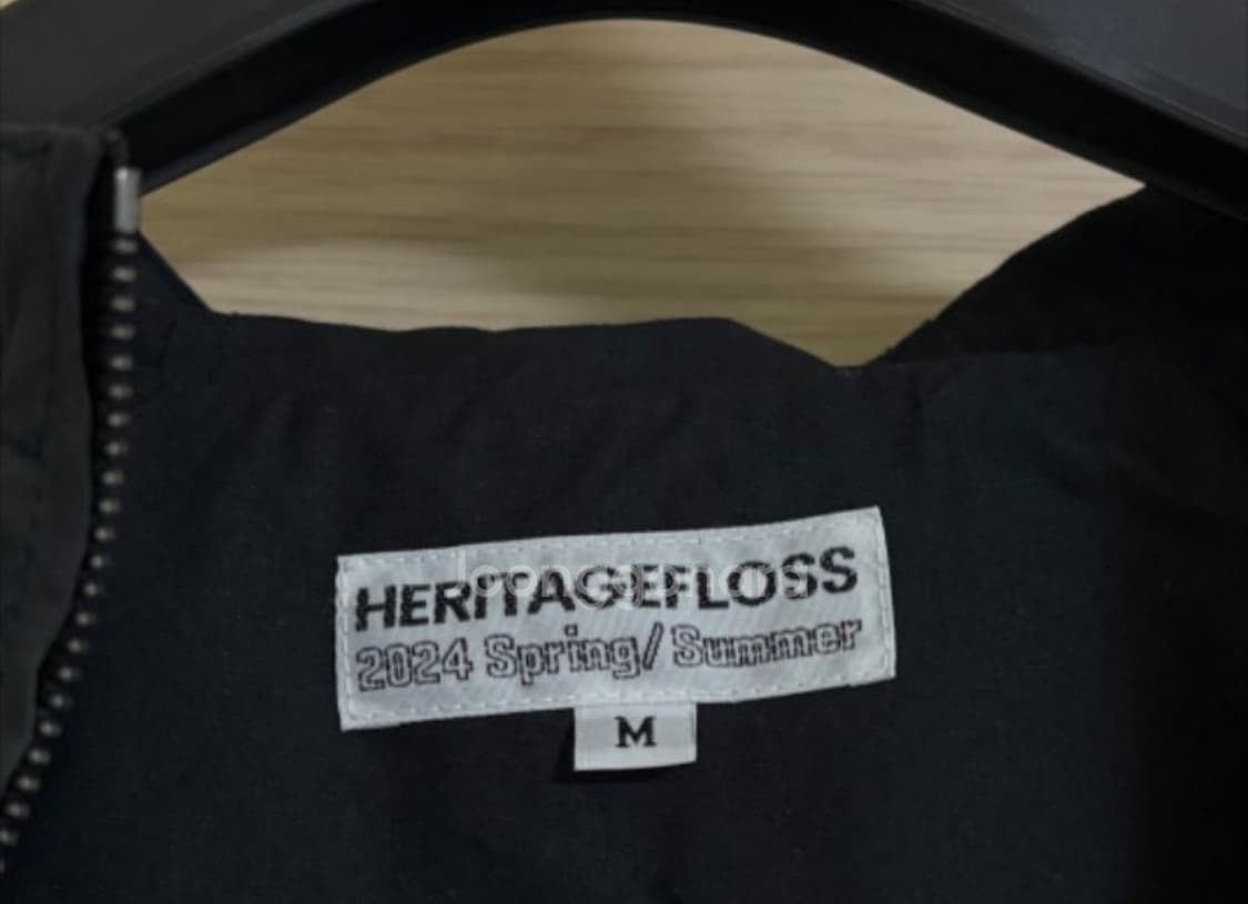 헤리티지플로스 체크 후드 점퍼 M 사이즈 상품이미지2