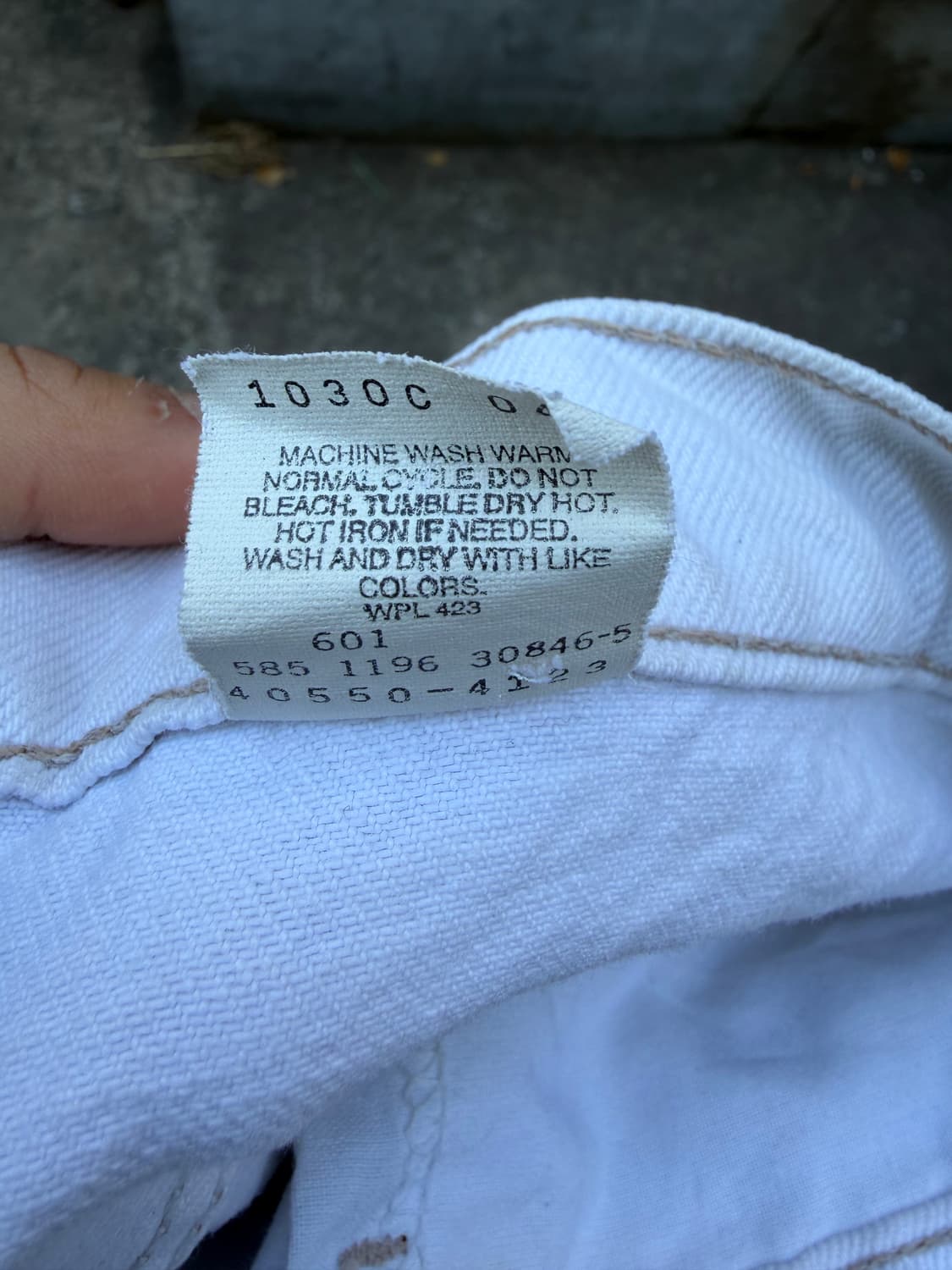 90s made in usa 리바이스 550 오렌지탭 상품이미지10