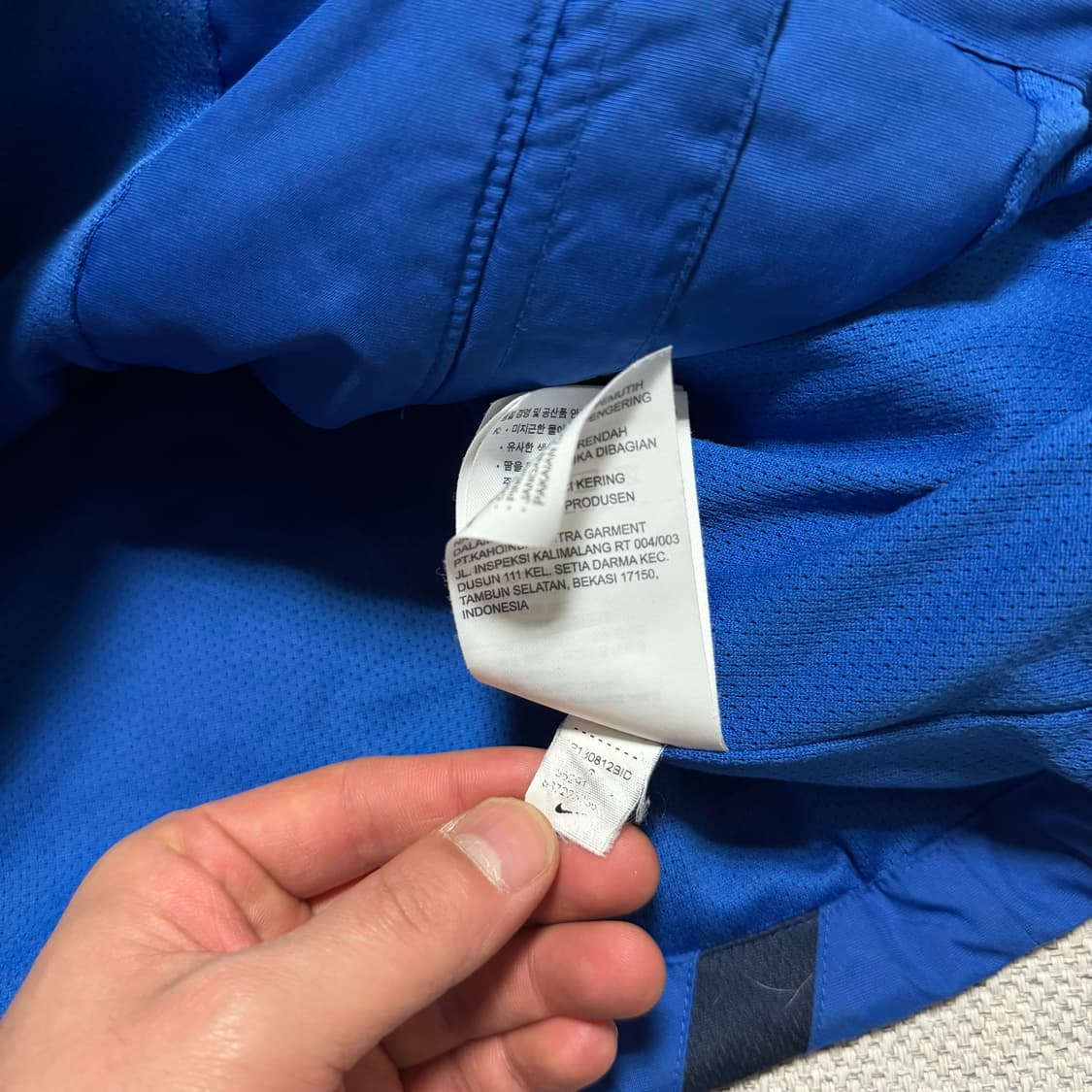 나이키 스몰로고 바람막이 자켓 상품이미지6