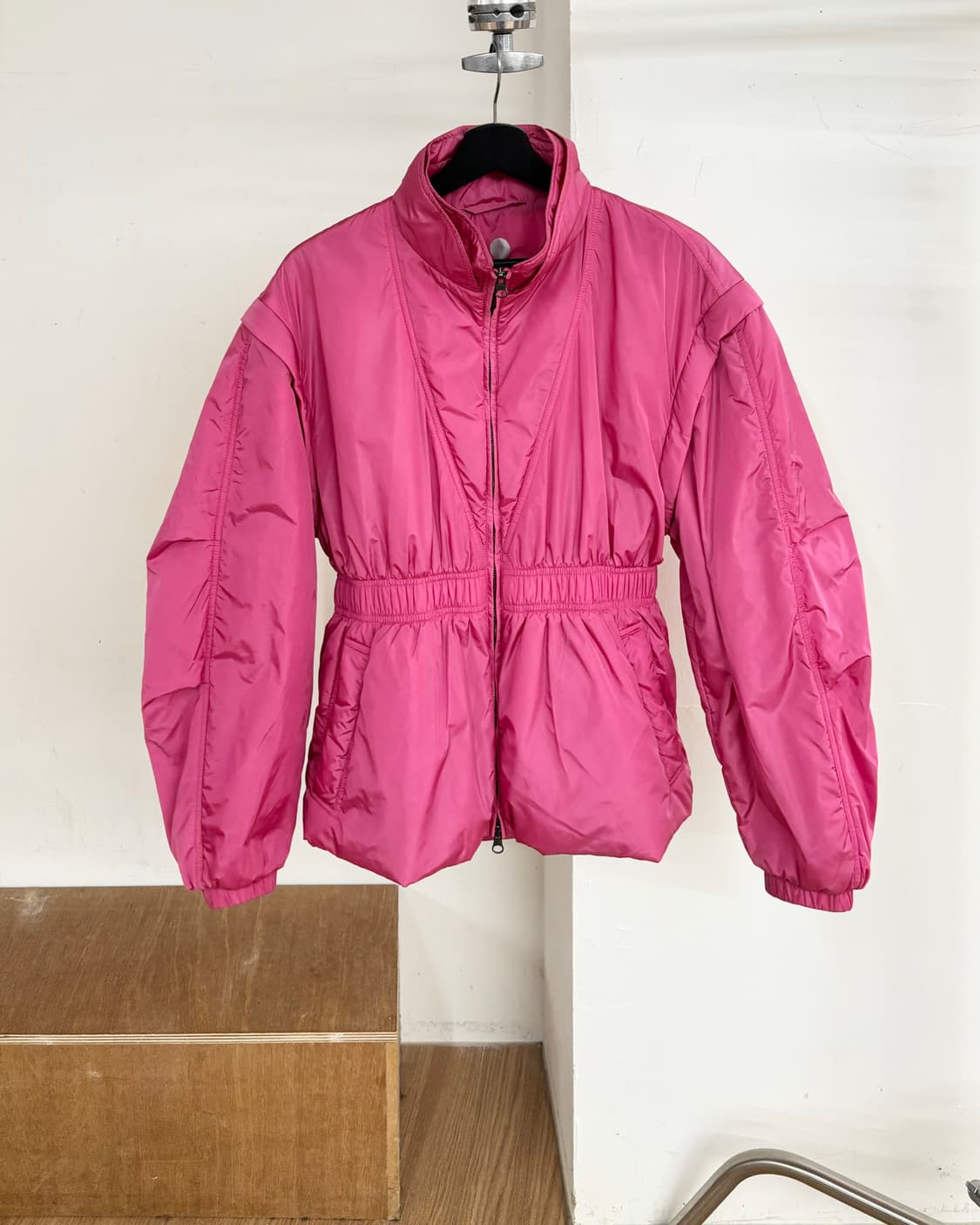 이자벨 마랑 핑크 컨버터블 패디드 자켓 상품이미지1